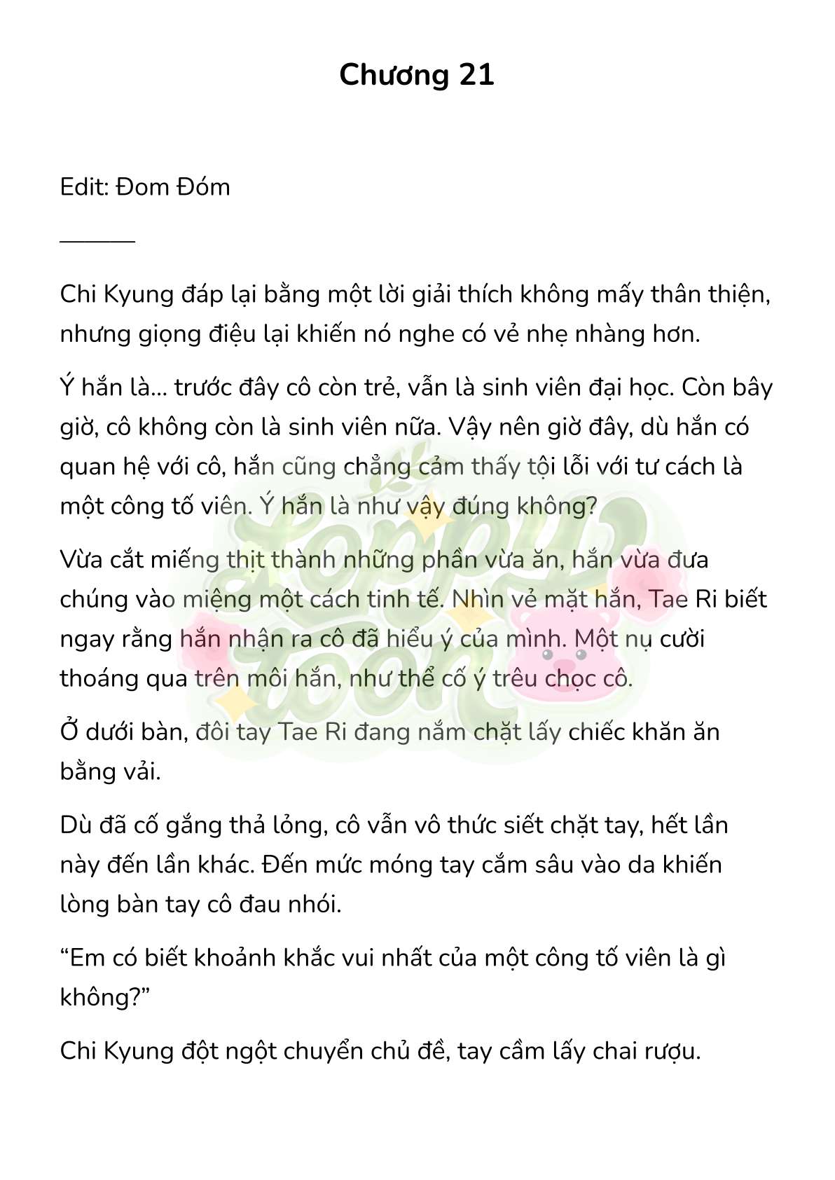 [Novel] Gửi Kẻ Xa Lạ Phản Bội Đạo Đức Chap 21 - Trang 2
