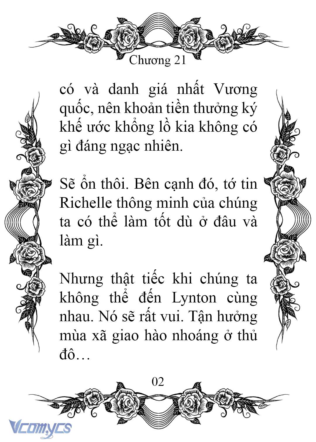 [Novel] Chào Mừng Đến Với Dinh Thự Hoa Hồng Chap 21 - Trang 2