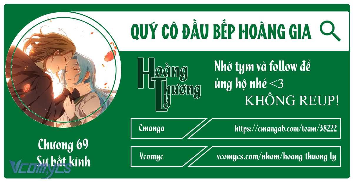 Quý Cô Đầu Bếp Hoàng Gia Chap 69 - Next Chap 70