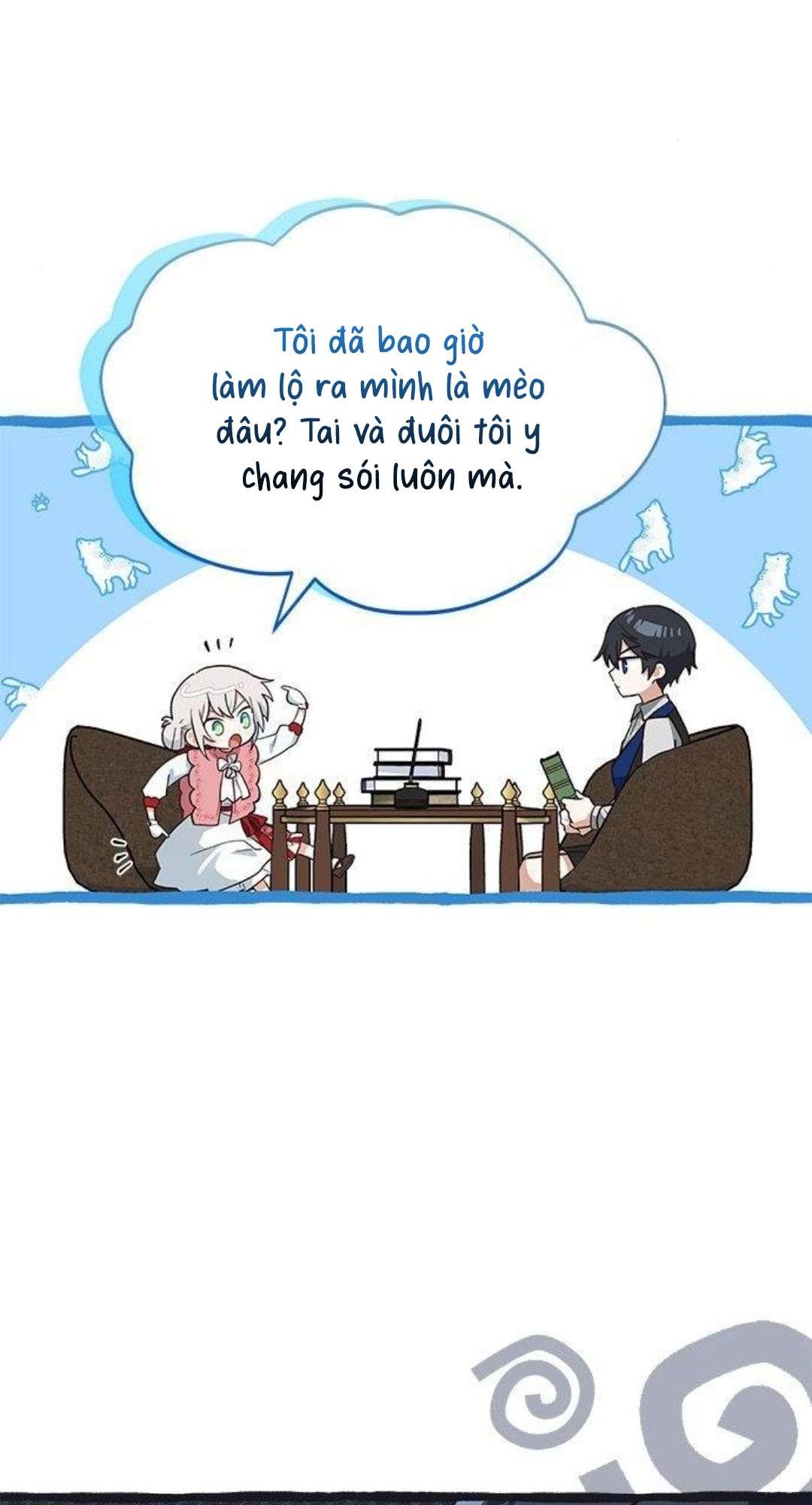 Mèo con được gia tộc sói nhận nuôi? Chapter 23 - Trang 3
