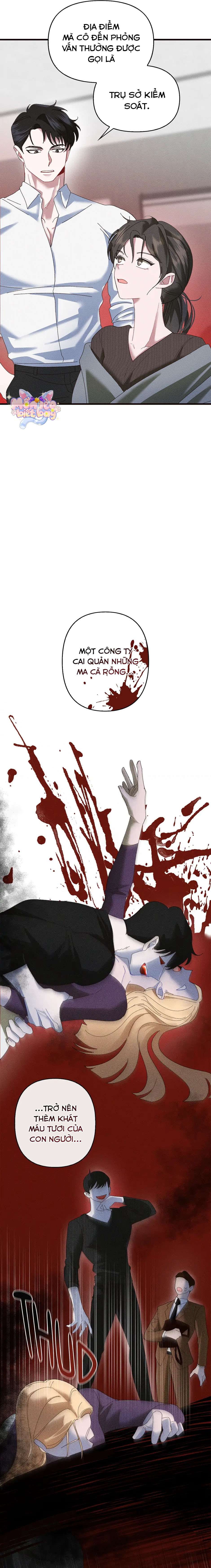 [18+] Nụ Hôn Máu Chapter 2 - Trang 4