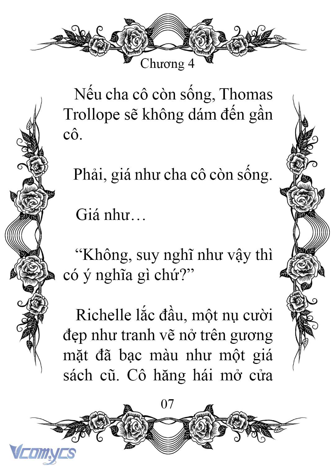 [Novel] Chào Mừng Đến Với Dinh Thự Hoa Hồng Chap 4 - Trang 2