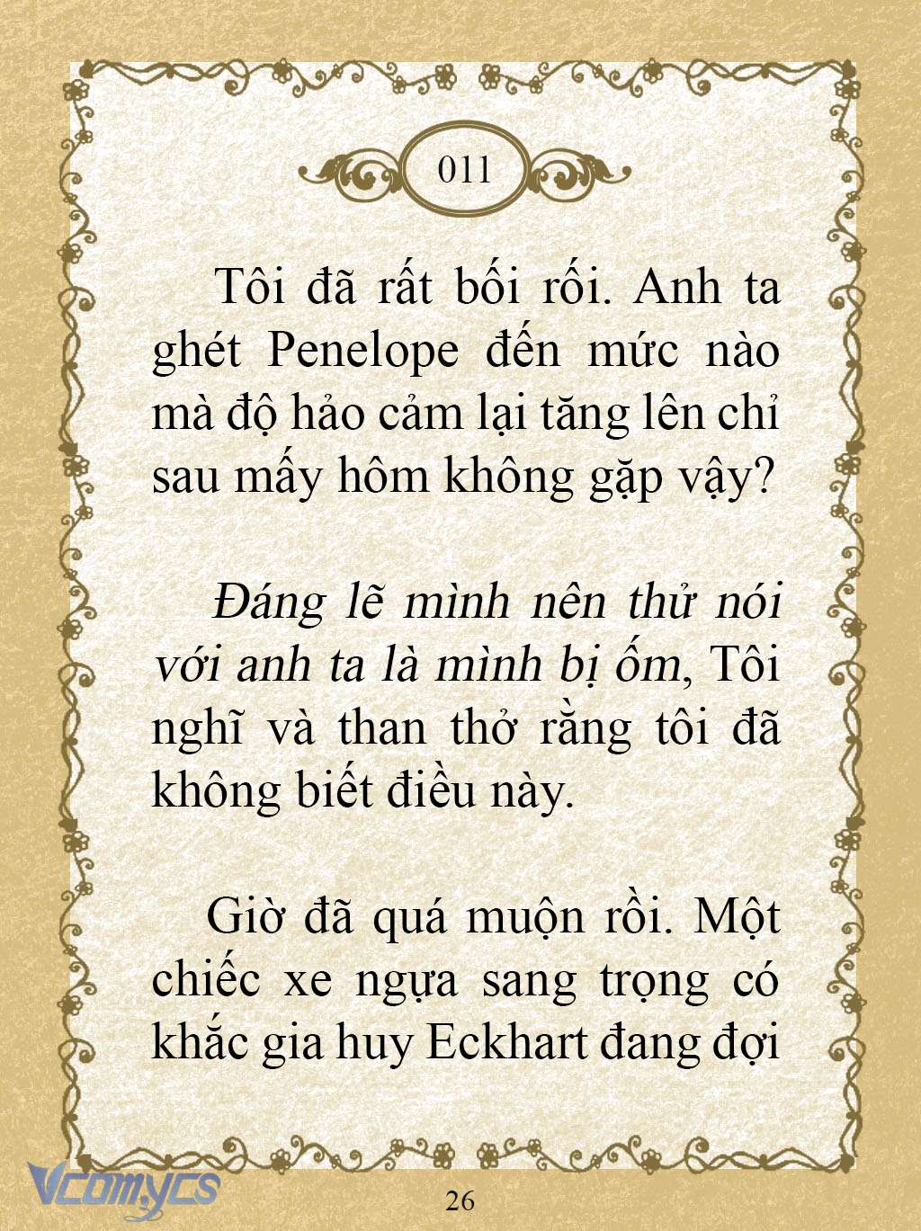 [Novel] Kẻ Phản Diện Được Định Phải Chết Chap 11 - Trang 2