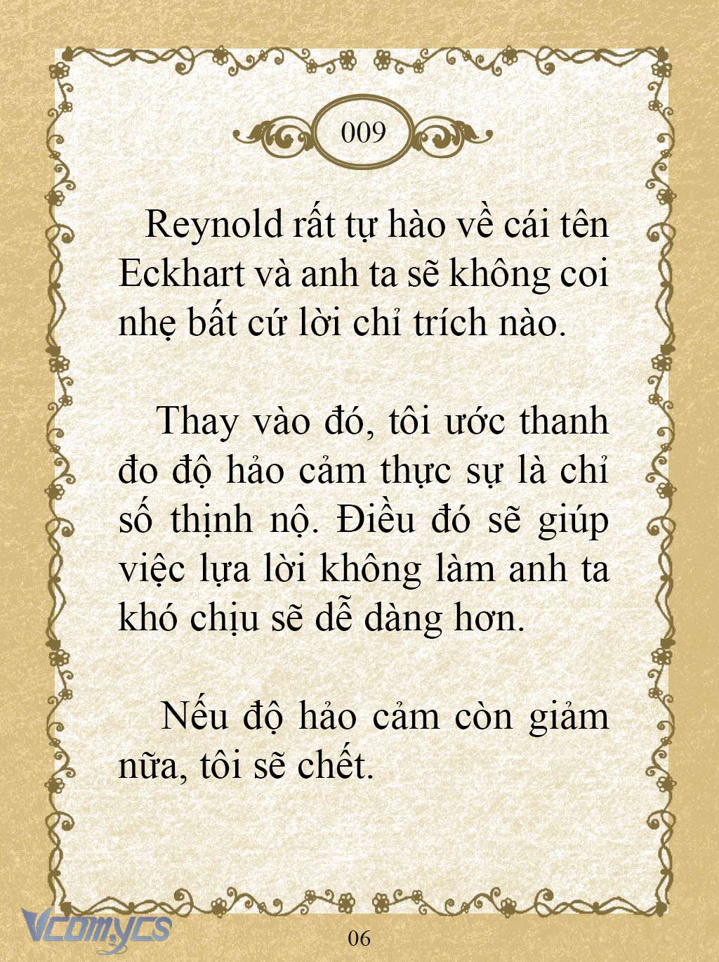 [Novel] Kẻ Phản Diện Được Định Phải Chết Chap 9 - Next Chap 10