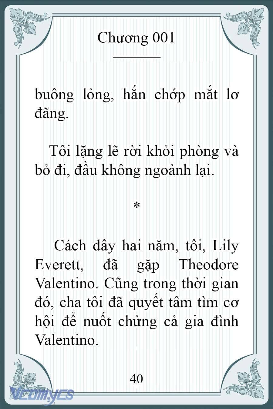[Novel] Người Chồng Ghét Tôi Đã Mất Trí Nhớ Chap 1 - Trang 2