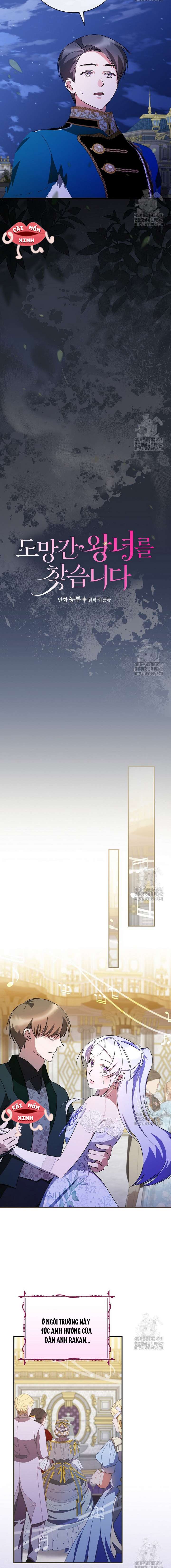 Đi Tìm Nàng Công Chúa Bỏ Trốn Chap 11 - Trang 4