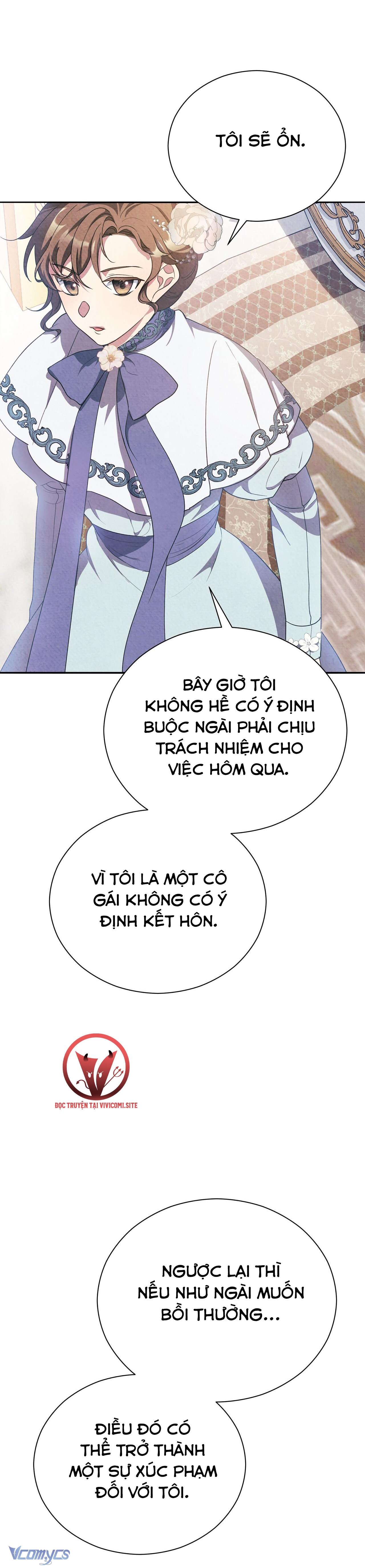 [18+] Hầu Tước Chính Trực Và Quý Cô Kiên Định Chapter 11 - Trang 3