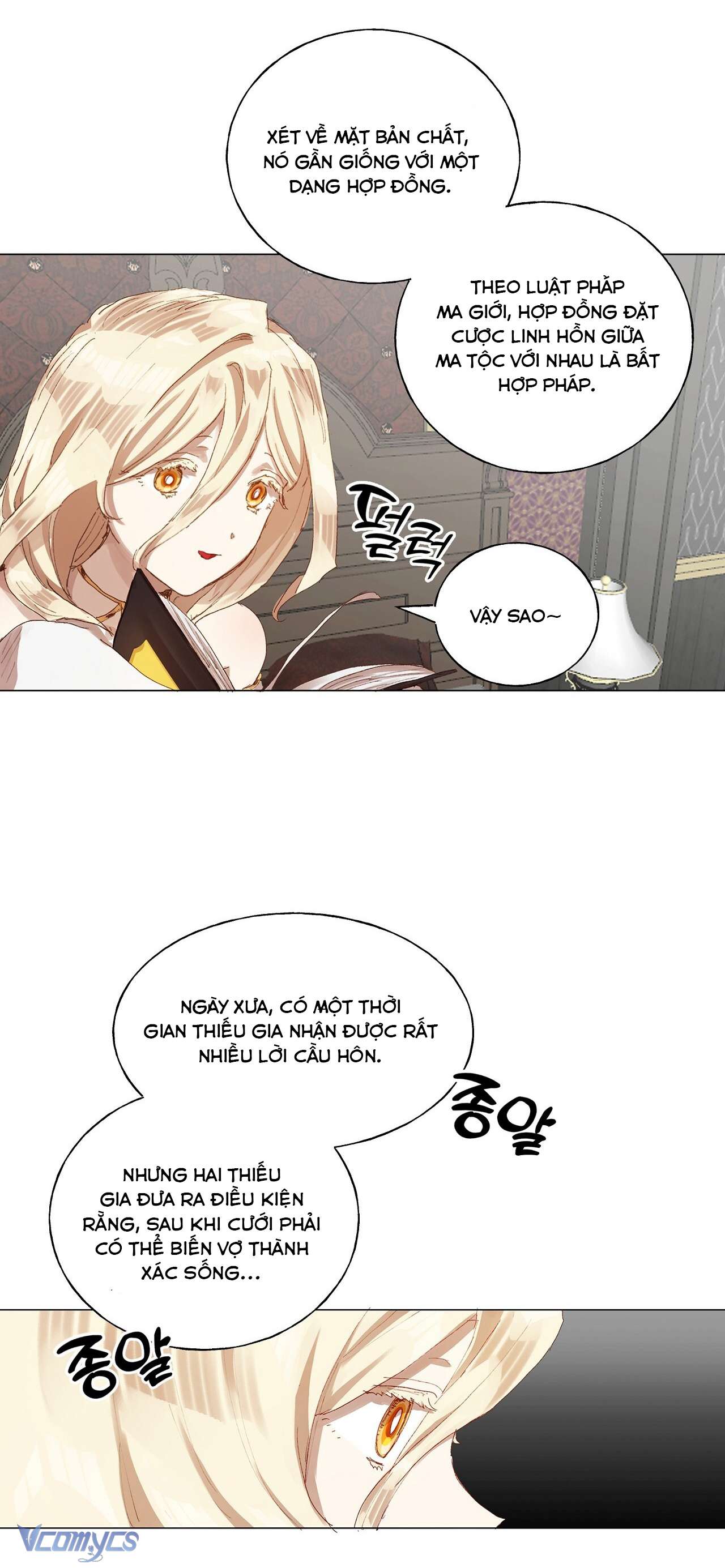 Cách một thánh nữ sa ngã sống cùng quỷ dữ Chap 18 - Trang 2