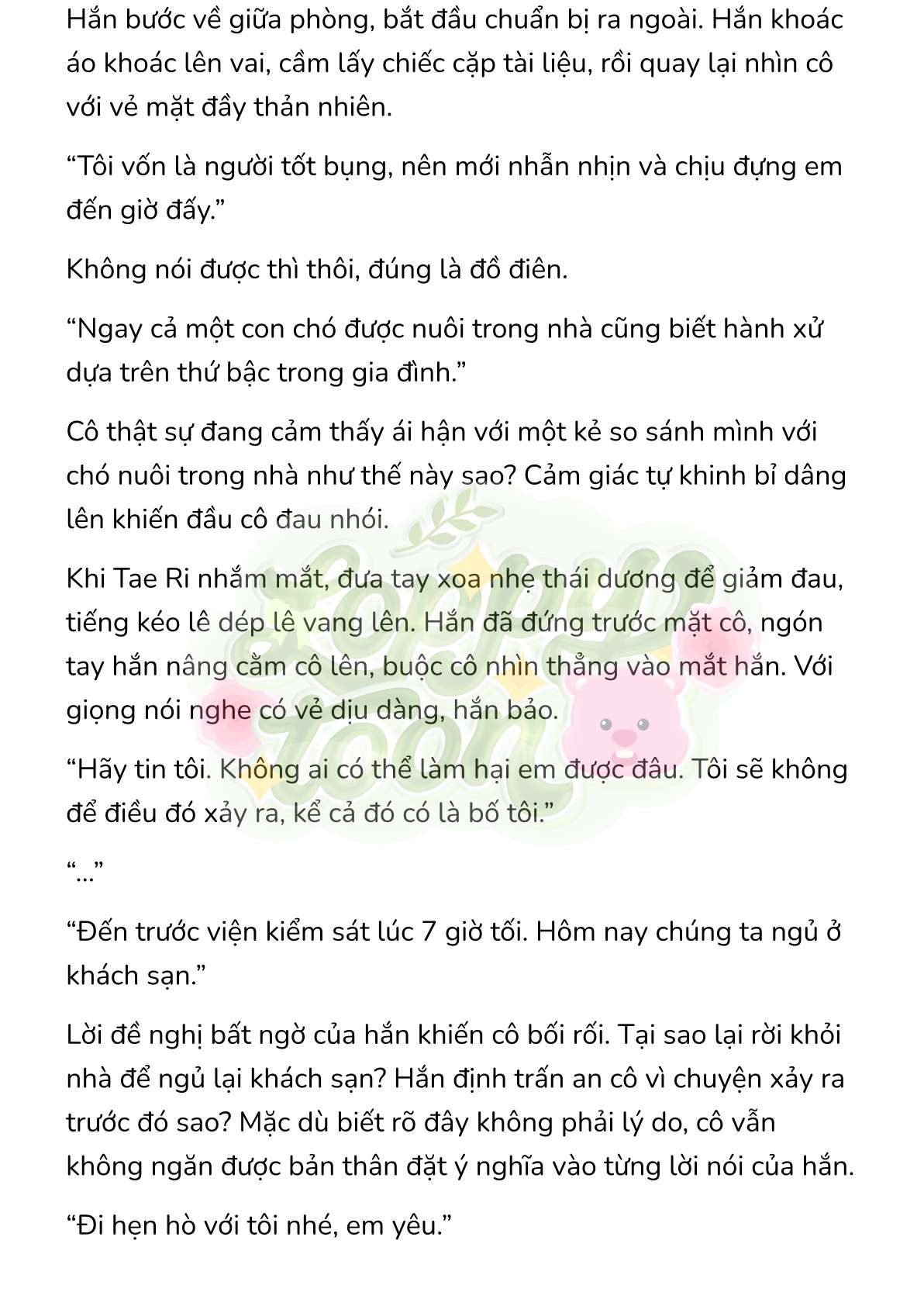 [Novel] Gửi Kẻ Xa Lạ Phản Bội Đạo Đức Chap 57 - Trang 2