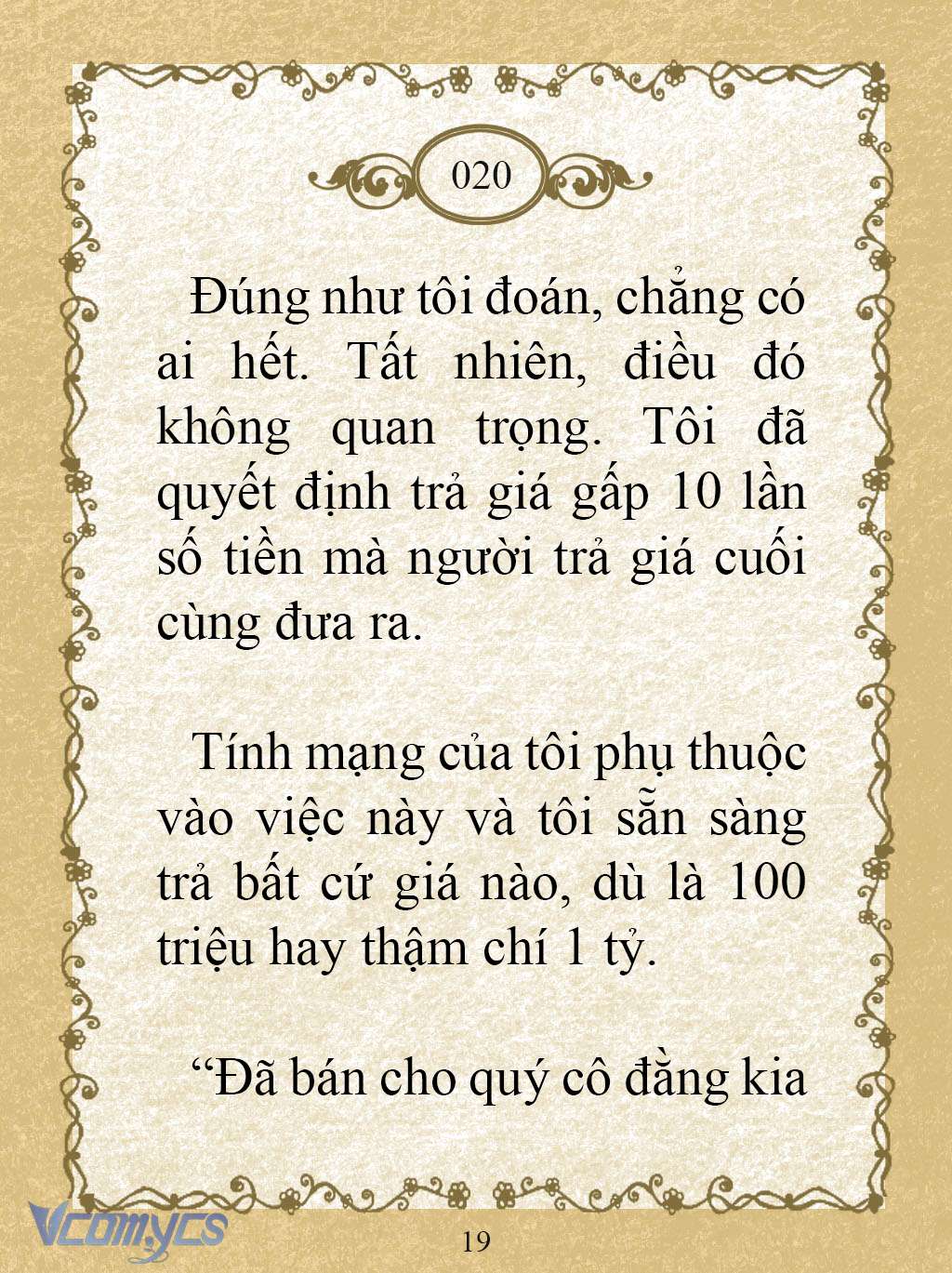 [Novel] Kẻ Phản Diện Được Định Phải Chết Chap 20 - Next Chap 21