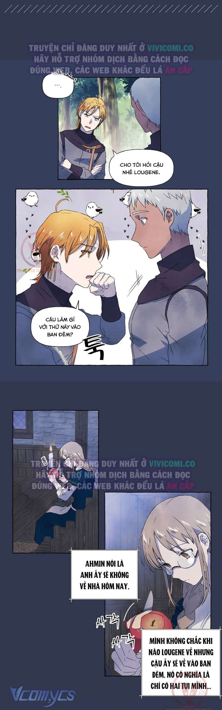 [18+] Chàng Sói Ngốc Và Nàng Thủ Thư Chapter 10 - Trang 3