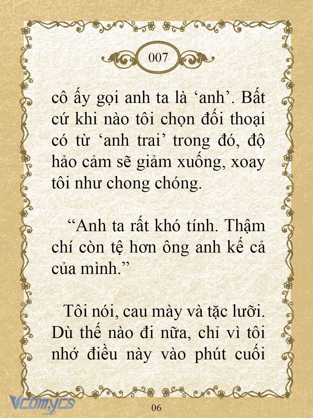 [Novel] Kẻ Phản Diện Được Định Phải Chết Chap 7 - Next Chap 8