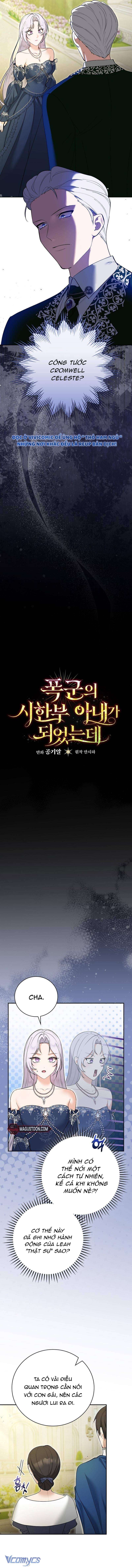 Tôi Trở Thành Người Vợ Đoản Mệnh Của Tên Bạo Chúa Chap 13 - Trang 3
