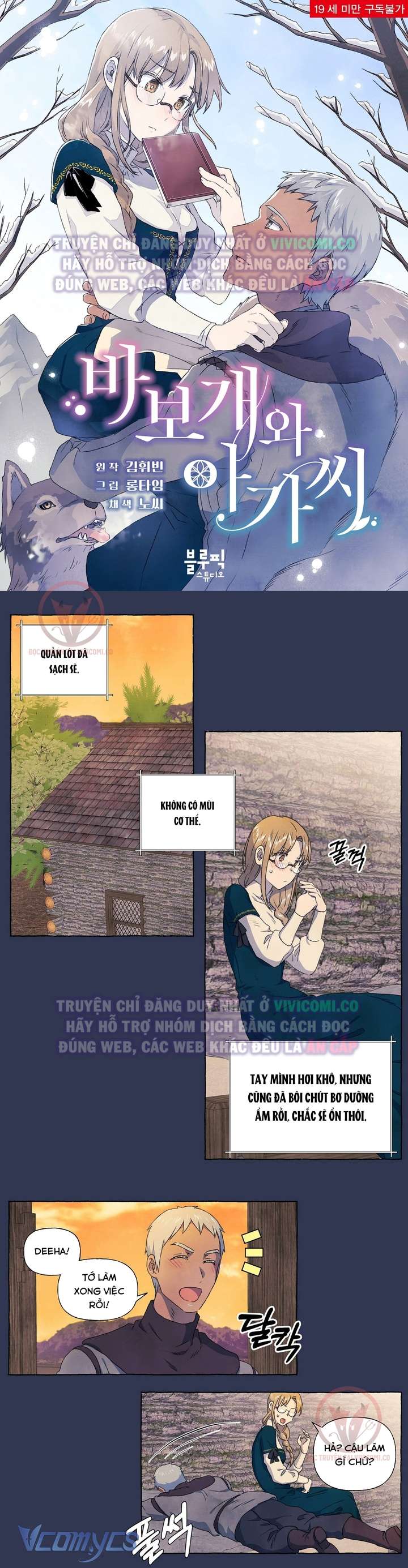 [18+] Chàng Sói Ngốc Và Nàng Thủ Thư Chapter 29 - Trang 3