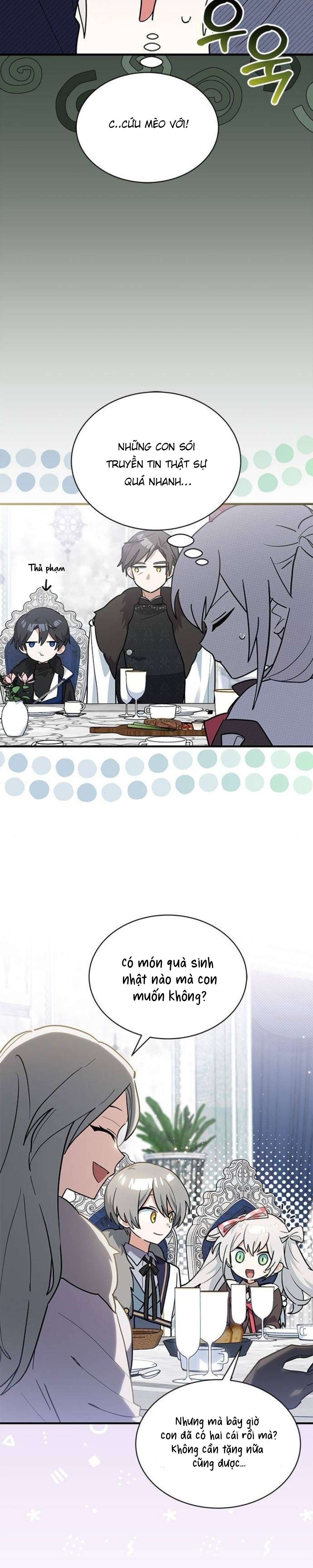 Mèo con được gia tộc sói nhận nuôi? Chapter 30 - Next Chapter 31