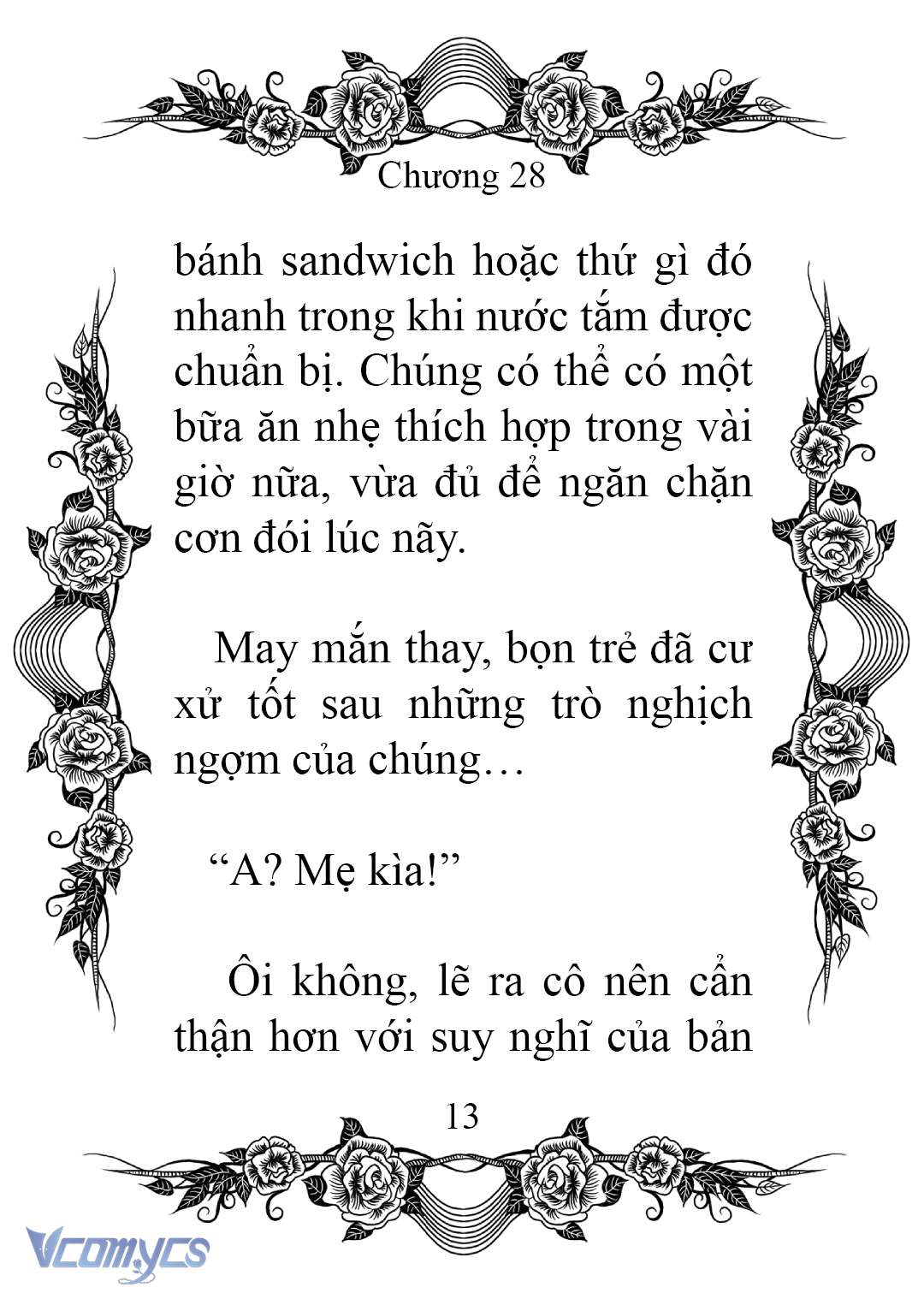 [Novel] Chào Mừng Đến Với Dinh Thự Hoa Hồng Chap 28 - Trang 2