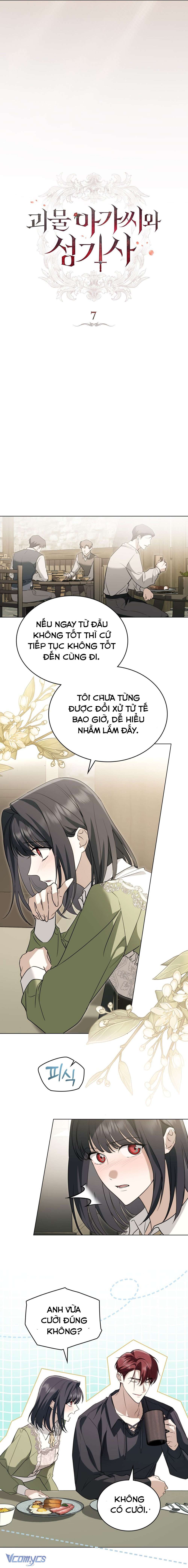 Hiệp Sĩ Thánh và Cô Nàng Quái Vật Chap 7 - Trang 4