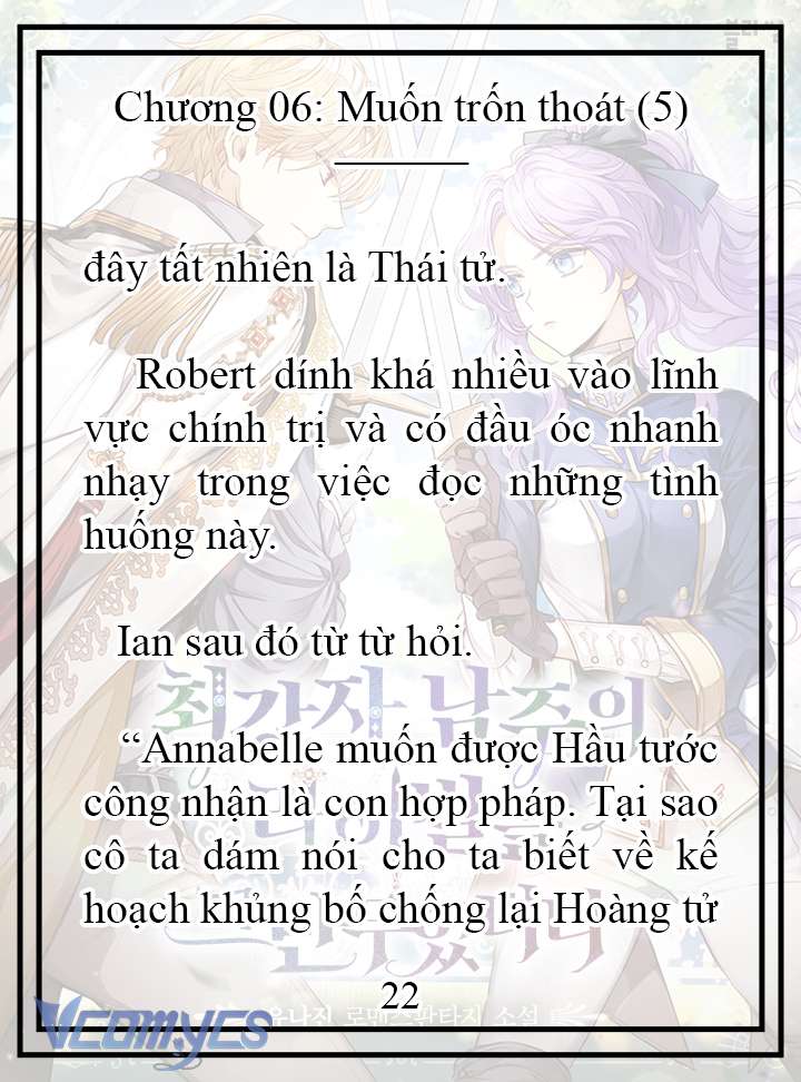 [Novel] Tôi Không Còn Là Đối Thủ Của Nam Chính Chap 6 - Trang 2