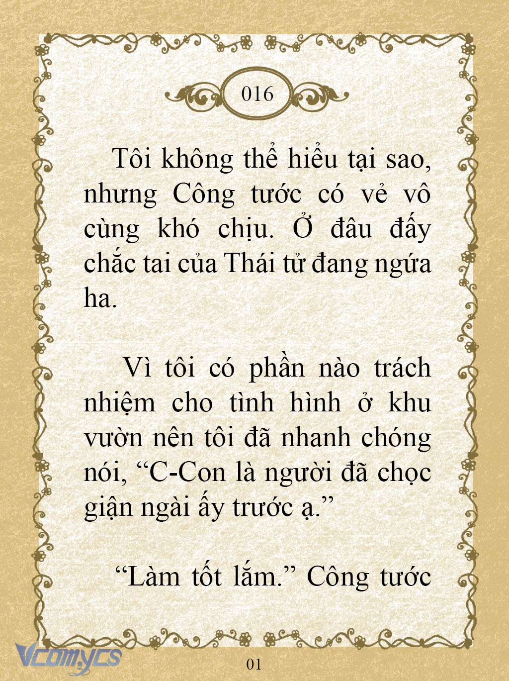 [Novel] Kẻ Phản Diện Được Định Phải Chết Chap 16 - Trang 2