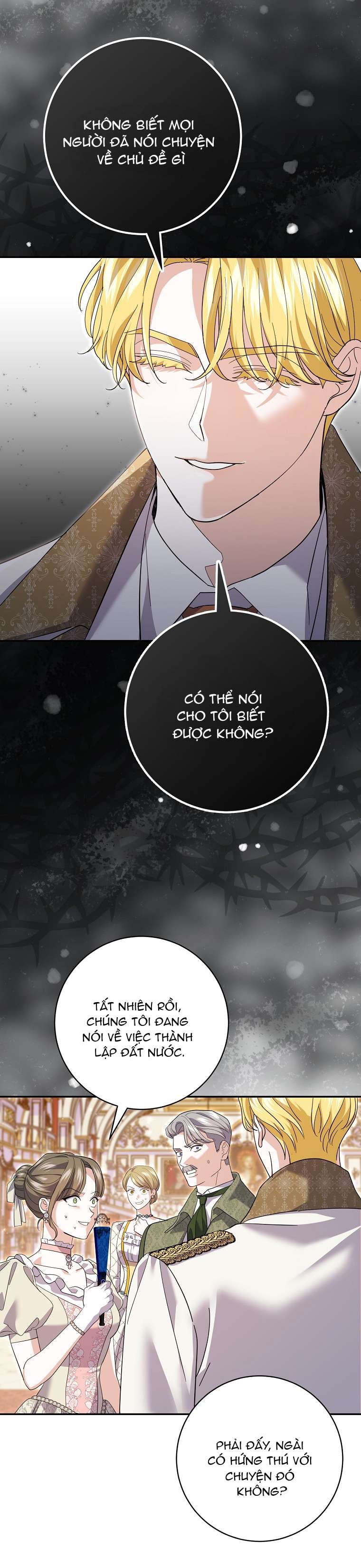 Vị Hôn Phu Phản Diện Cản Trở Con Đường Hoa Của Tôi Chapter 30 - Trang 4