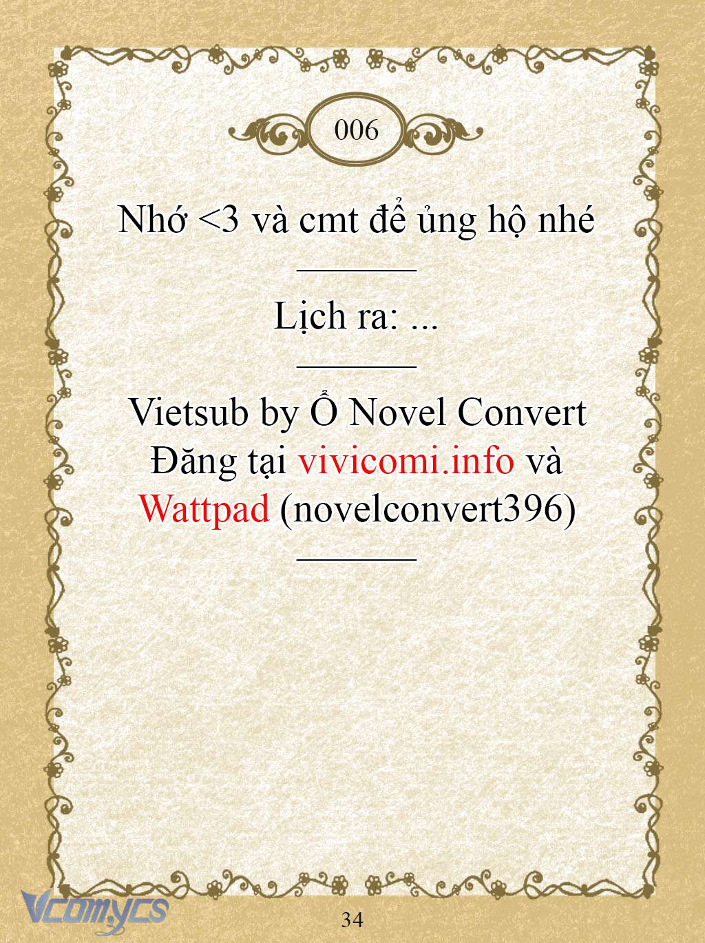 [Novel] Kẻ Phản Diện Được Định Phải Chết Chap 6 - Next Chap 7