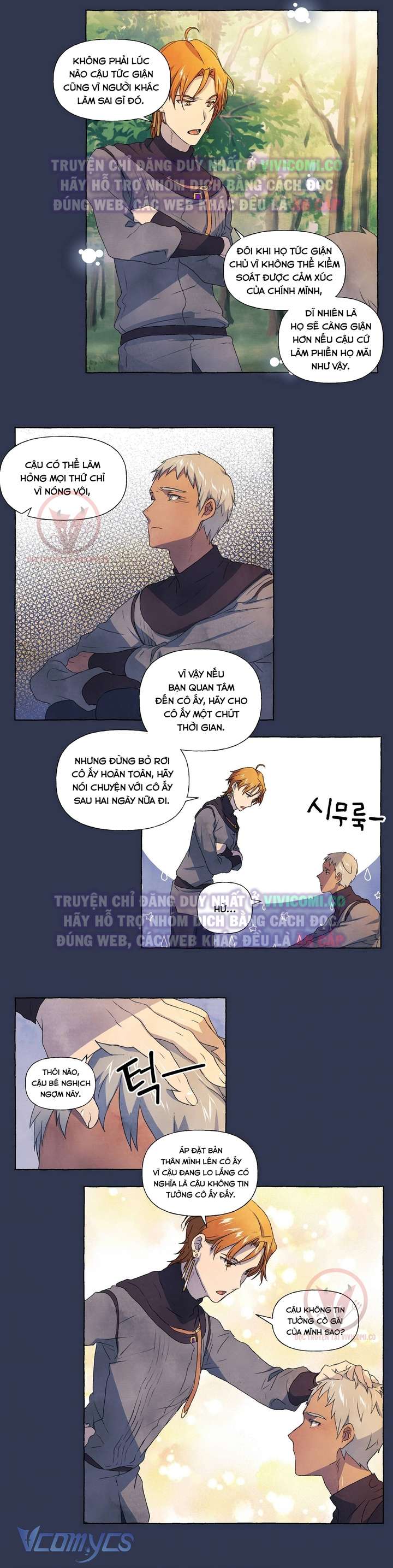 [18+] Chàng Sói Ngốc Và Nàng Thủ Thư Chapter 15 - Trang 3