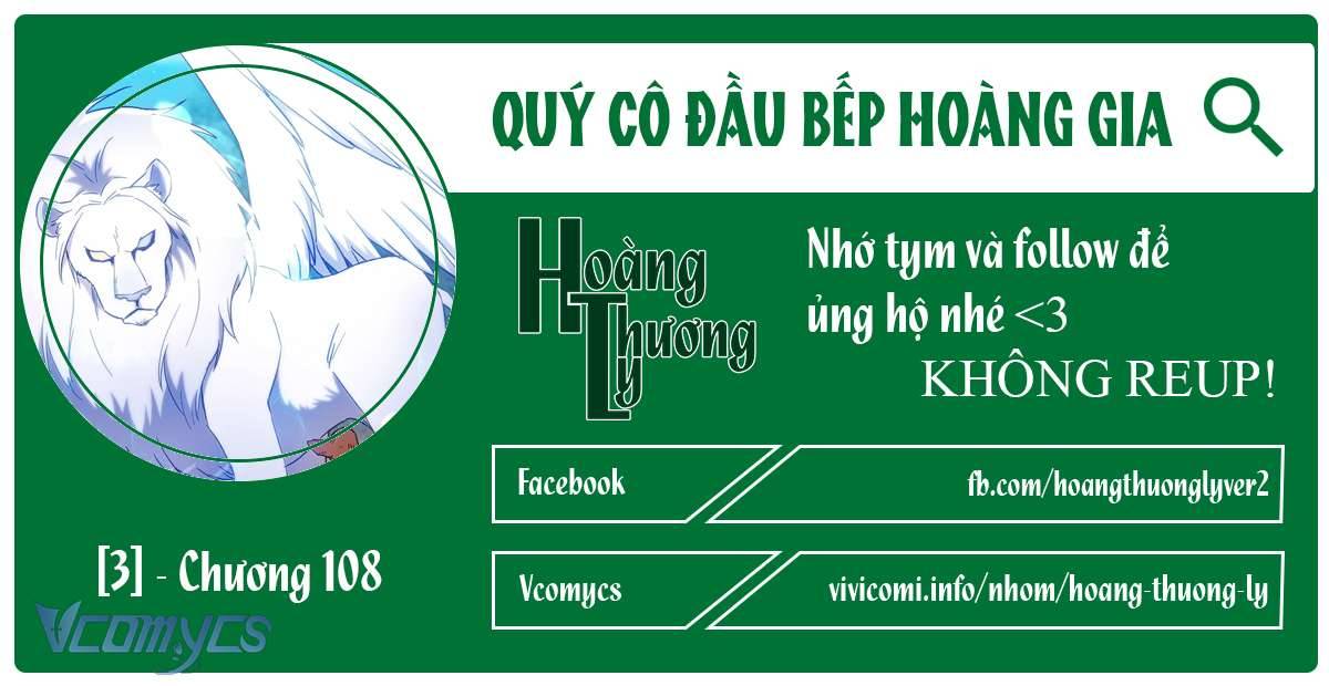 Quý Cô Đầu Bếp Hoàng Gia Chap 109 - Next Chap 110
