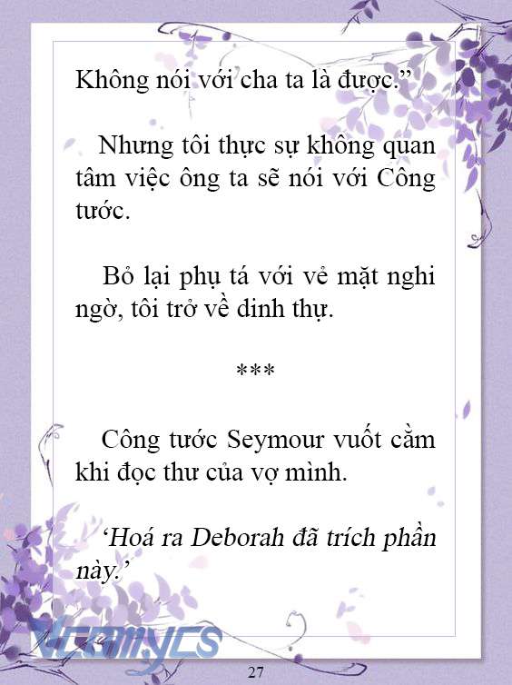 [Novel] Làm Ác Nữ Bộ Không Tốt Sao? Chap 5 - Trang 2