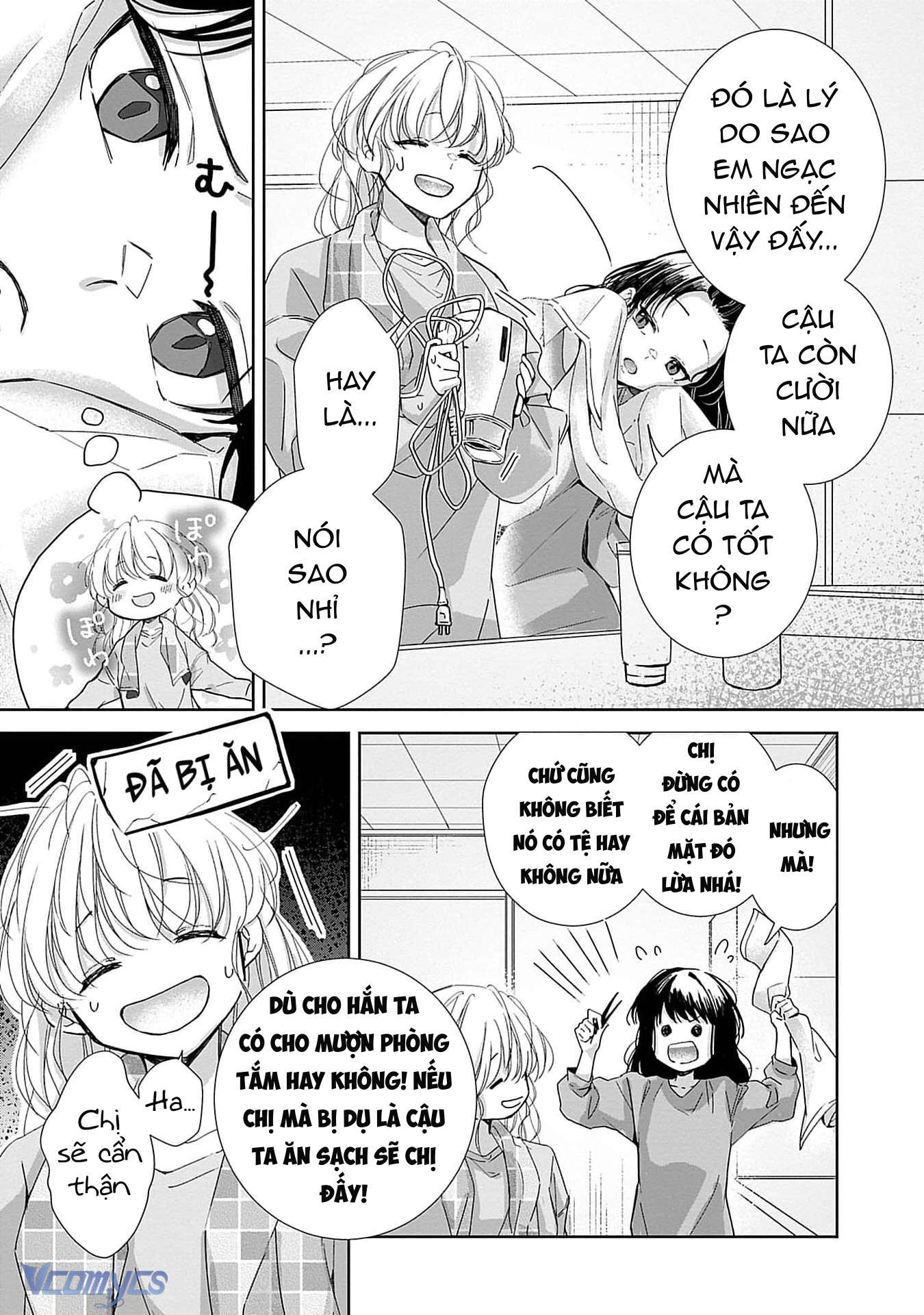 [18+]Bị Em Trai Nhà Bên Dụ Dỗ Rồi!!! Chap 5 - Trang 2