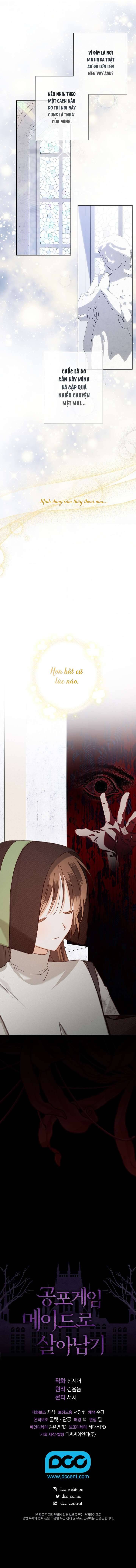 Sống Sót Như Hầu Gái Trong Trò Chơi Kinh Dị Chap 26 - Trang 2