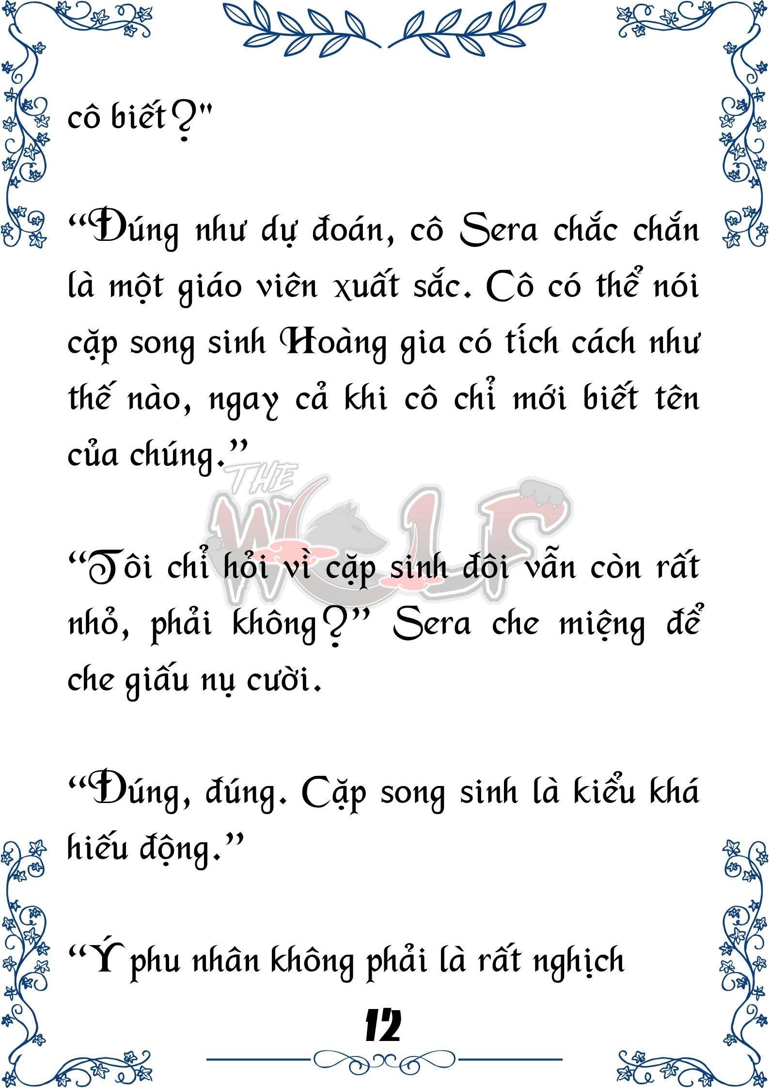Tôi Trở Thành Gia Sư Của Cặp Song Sinh Hoàng Gia Chap 13 - Trang 2
