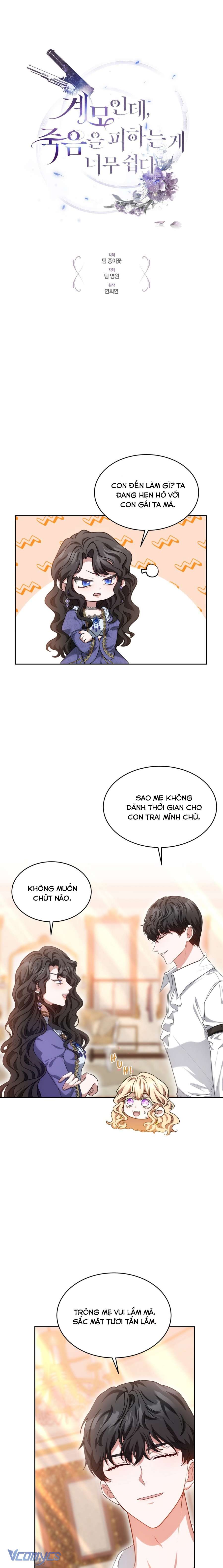 Dù Là Mẹ Kế Nhưng Tôi Thoát Khỏi Cái Chết Rất Dễ Dàng Chapter 28 - Trang 4