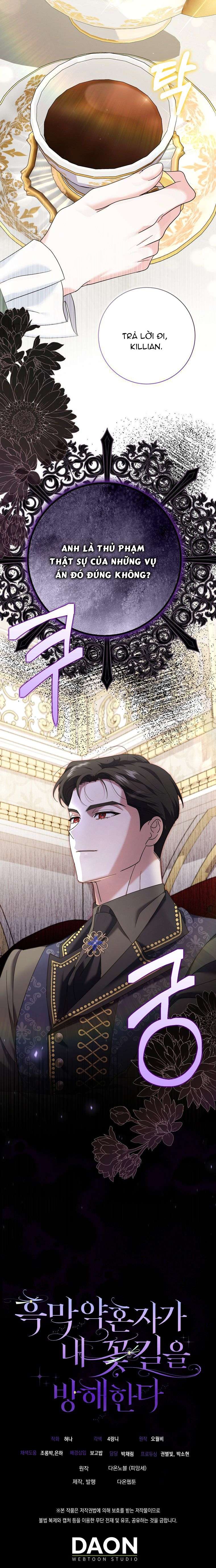 Vị Hôn Phu Phản Diện Cản Trở Con Đường Hoa Của Tôi Chap 17 - Trang 4