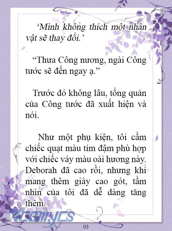[Novel] Làm Ác Nữ Bộ Không Tốt Sao? Chap 7 - Trang 2