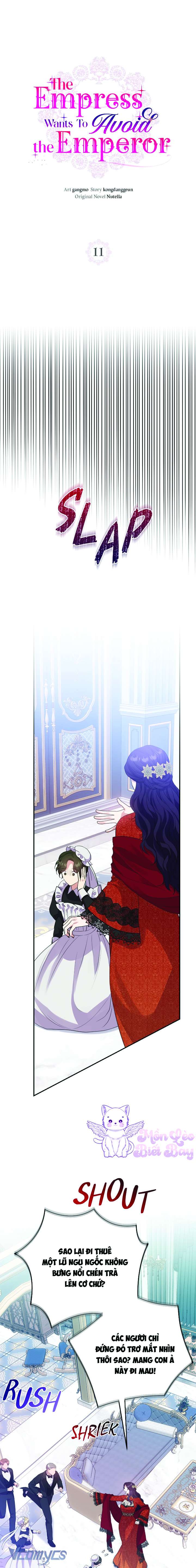 Tuy Là Hoàng Hậu, Nhưng Tôi Muốn Né Hoàng Đế Chapter 11 - Trang 4