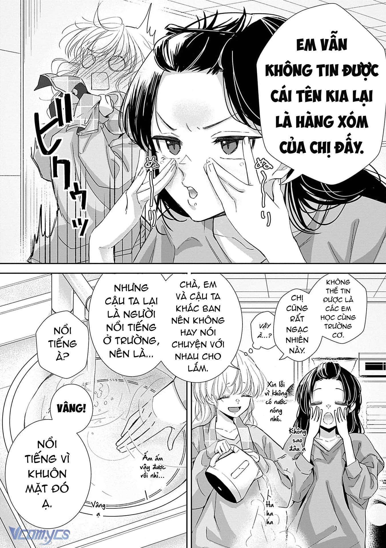 [18+]Bị Em Trai Nhà Bên Dụ Dỗ Rồi!!! Chap 5 - Trang 2