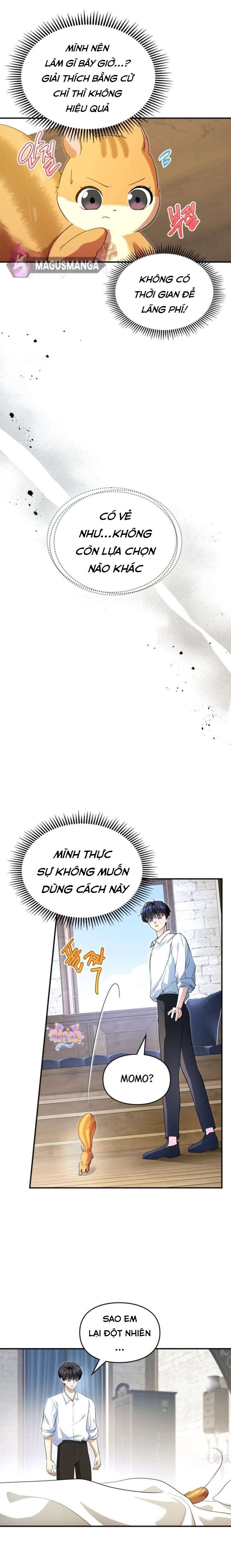 [END SS1] Trở Thành Sóc Nhỏ Của Kẻ Phản Diện Chap 9 - Trang 2