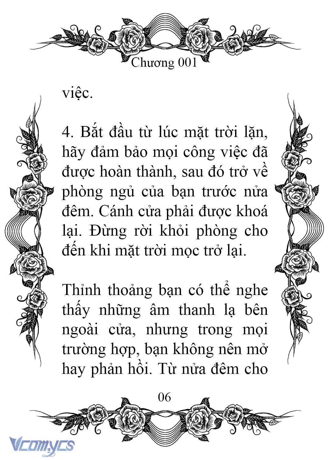 [Novel] Chào Mừng Đến Với Dinh Thự Hoa Hồng Chap 1 - Trang 2