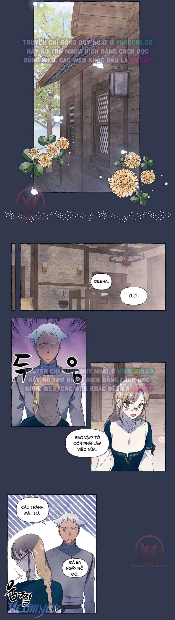 [18+] Chàng Sói Ngốc Và Nàng Thủ Thư Chapter 14 - Next Chapter 15