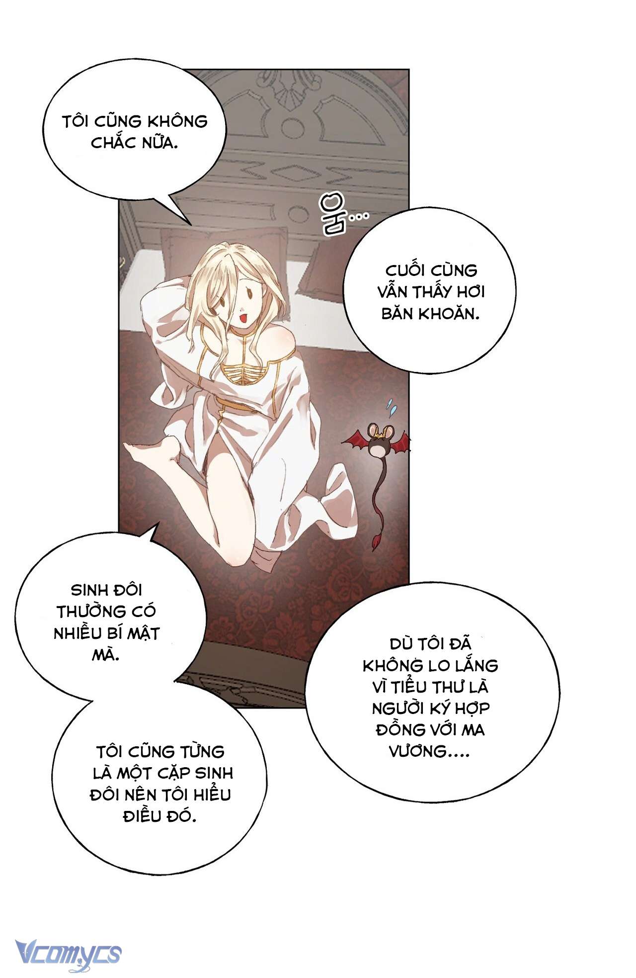 Cách một thánh nữ sa ngã sống cùng quỷ dữ Chap 18 - Trang 2