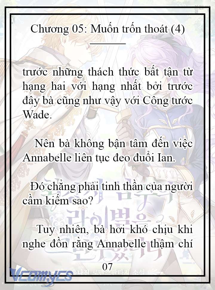 [Novel] Tôi Không Còn Là Đối Thủ Của Nam Chính Chap 5 - Trang 2