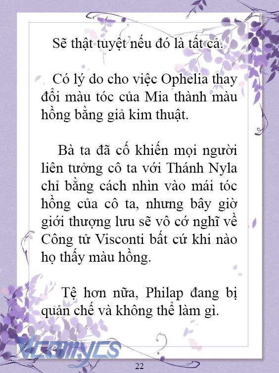 [Novel] Làm Ác Nữ Bộ Không Tốt Sao? Chap 54 - Trang 2