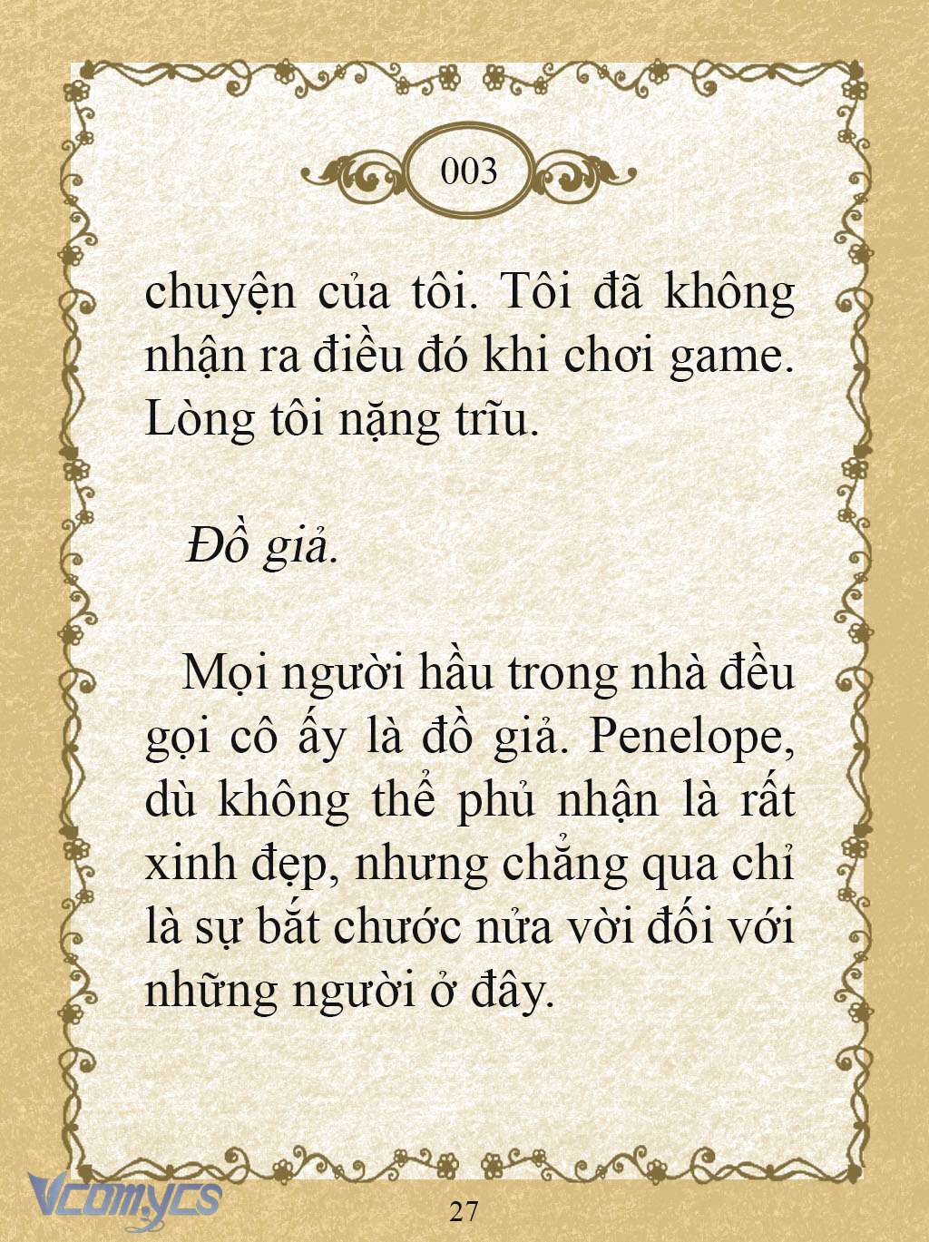 [Novel] Kẻ Phản Diện Được Định Phải Chết Chap 3 - Next Chap 4