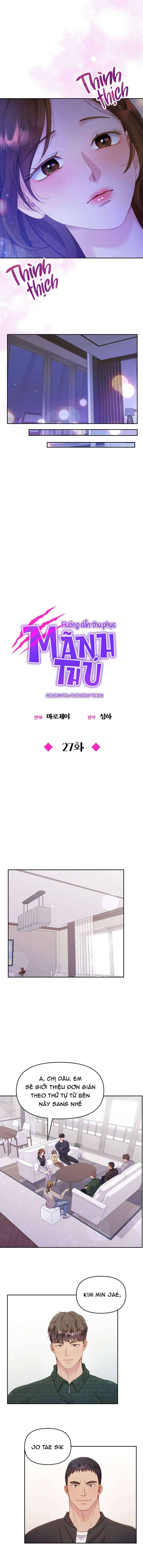 Hướng Dẫn Thu Phục Mãnh Thú Chap 27 - Trang 4