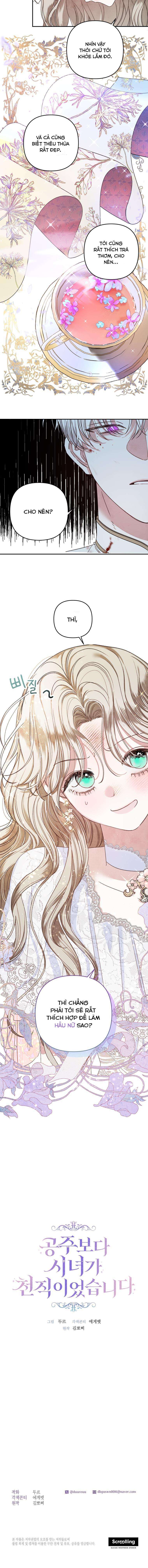 Trở Thành Hầu Nữ Còn Quan Trọng Hơn Là Làm Công Chúa Chapter 1 - Trang 4