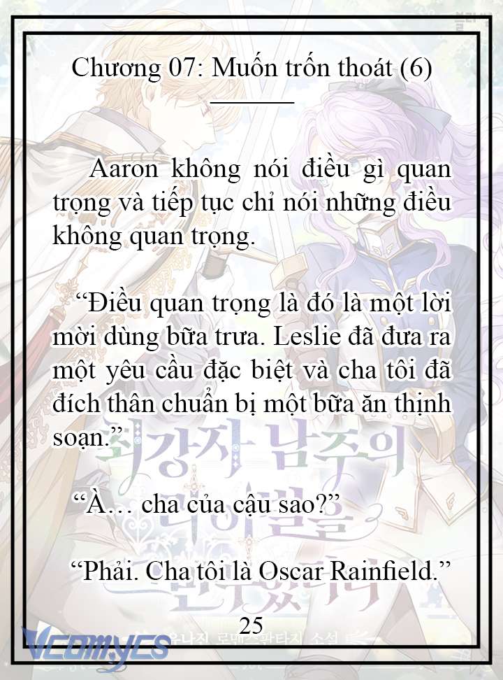[Novel] Tôi Không Còn Là Đối Thủ Của Nam Chính Chap 7 - Trang 2