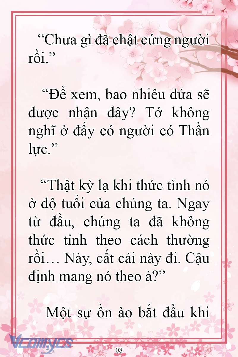 [Novel] Đặc Quyền Của Người Chuyển Sinh Chap 19 - Trang 2