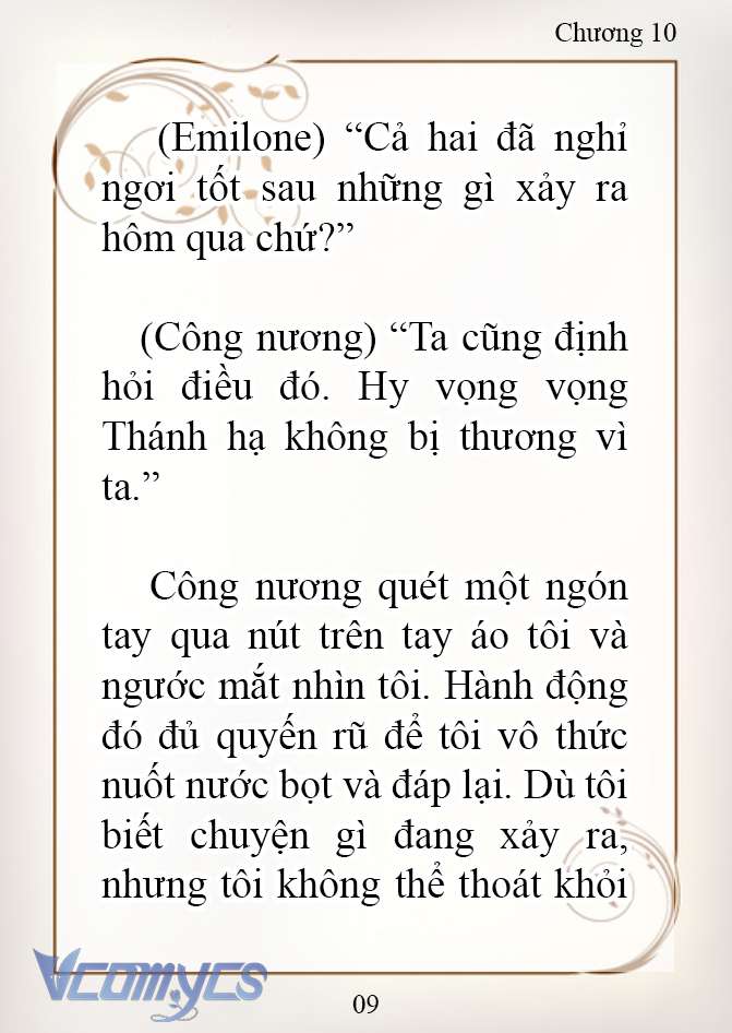 [Novel] Mê Lộ Của Emilone Chap 10 - Trang 2