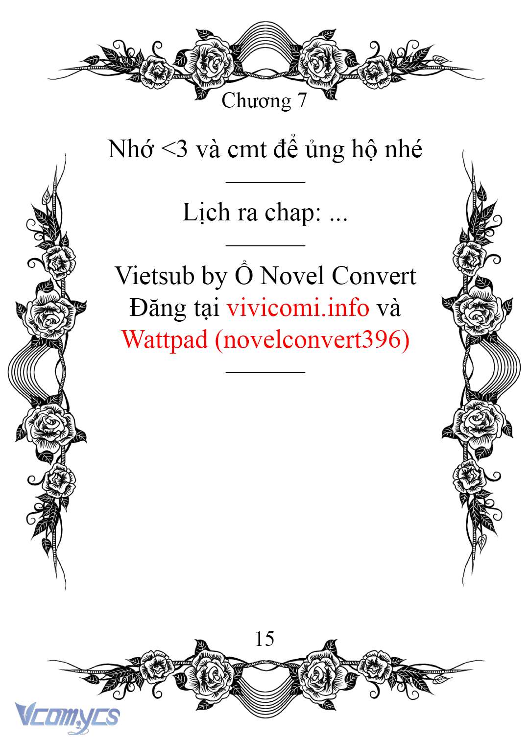 [Novel] Chào Mừng Đến Với Dinh Thự Hoa Hồng Chap 7 - Next Chap 8