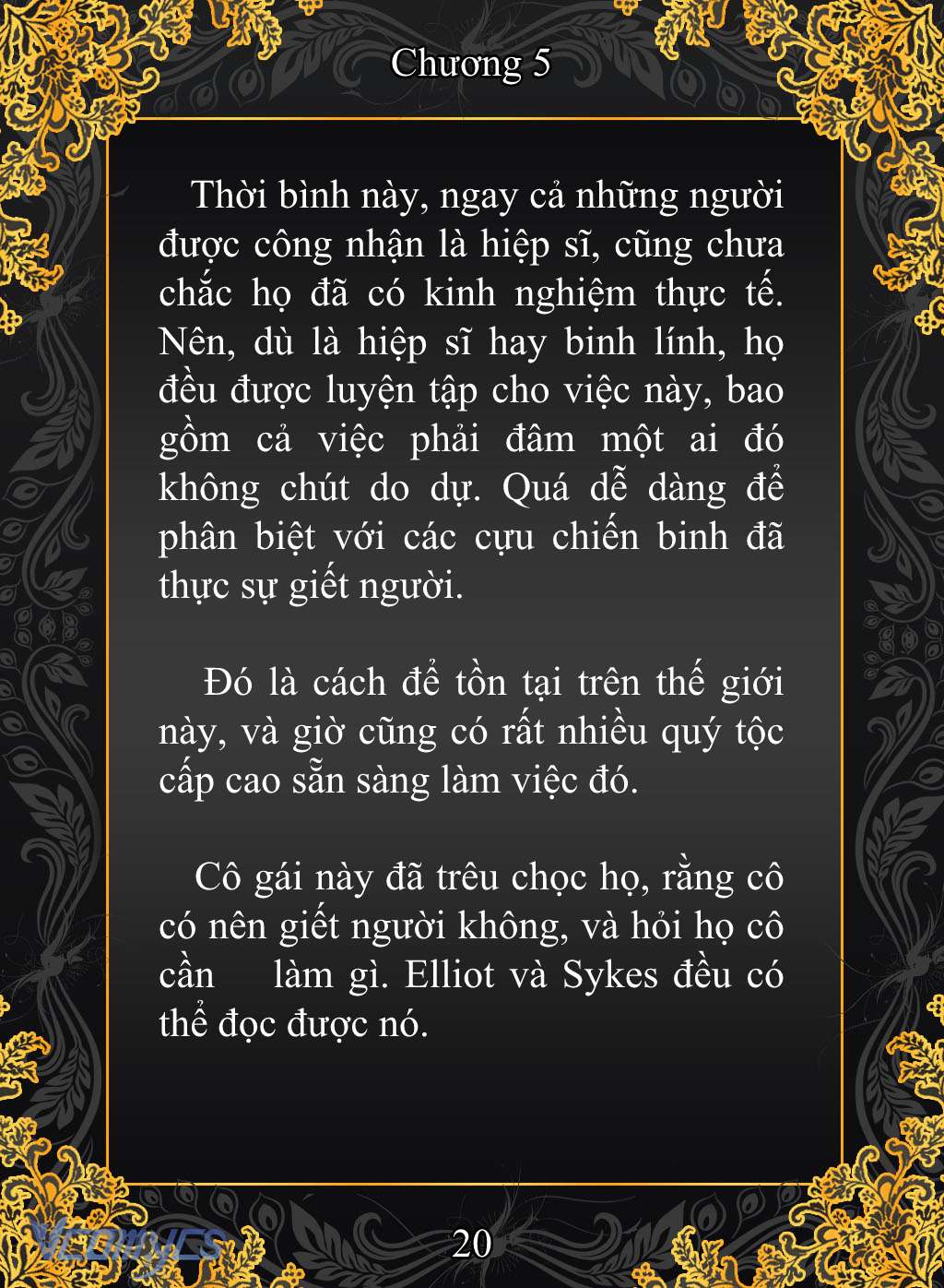 [Novel] Cuộc Sống Ngục Tù Thượng Lưu Của Nhân Vật Phản Diện Chap 5 - Next Chap 6